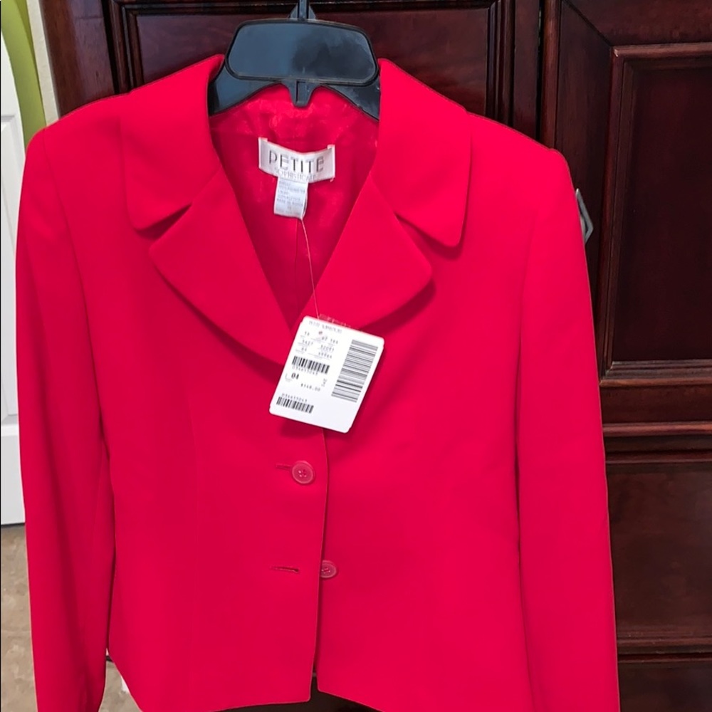 Red Blazer NWT